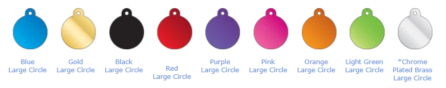 Circle Pet Identification Tag - Image 2