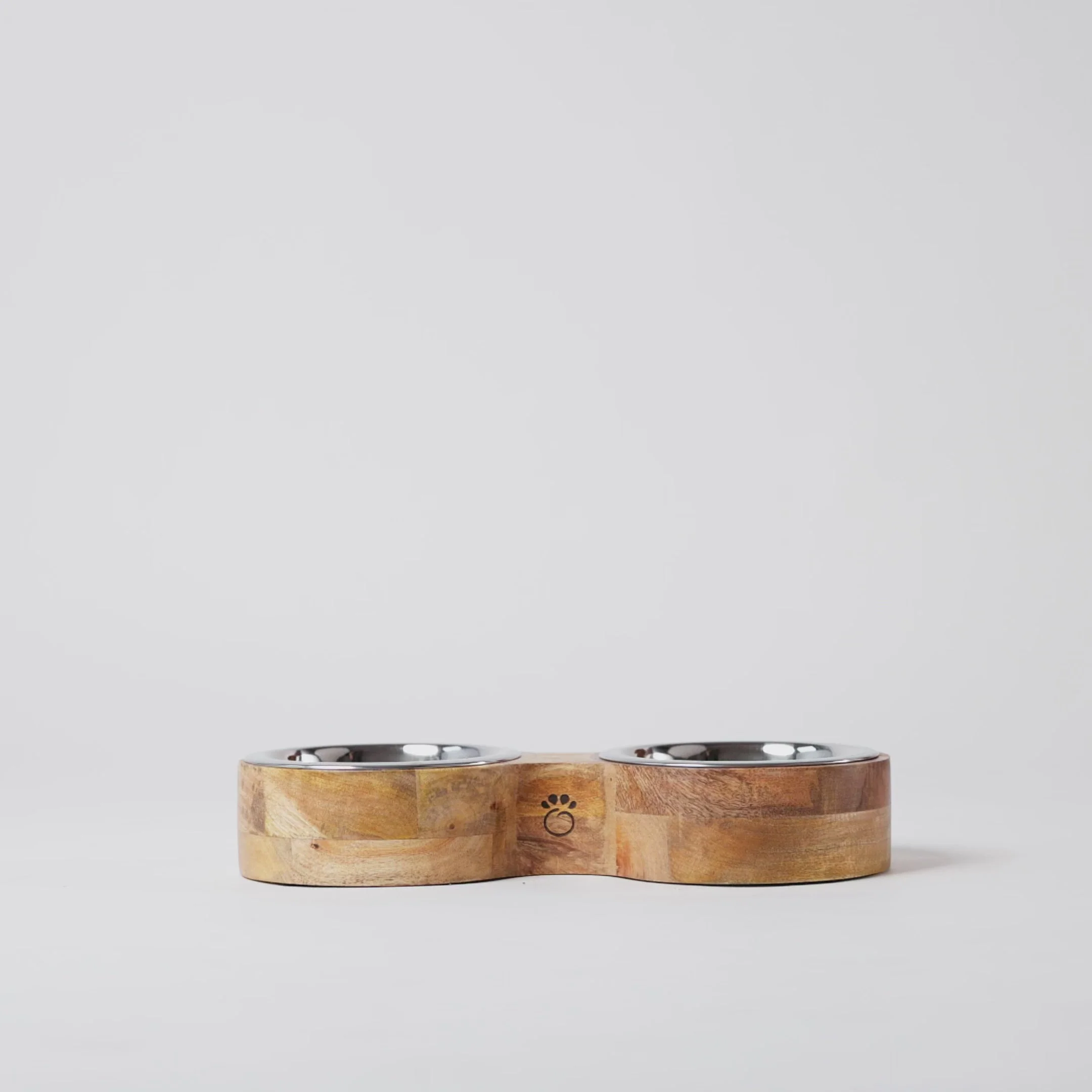 Wood & Metal Feeder Double Diner - Image 9